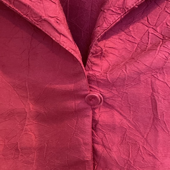 Eileen Fisher silk jacket 🩷 large - Picture 3 of 12